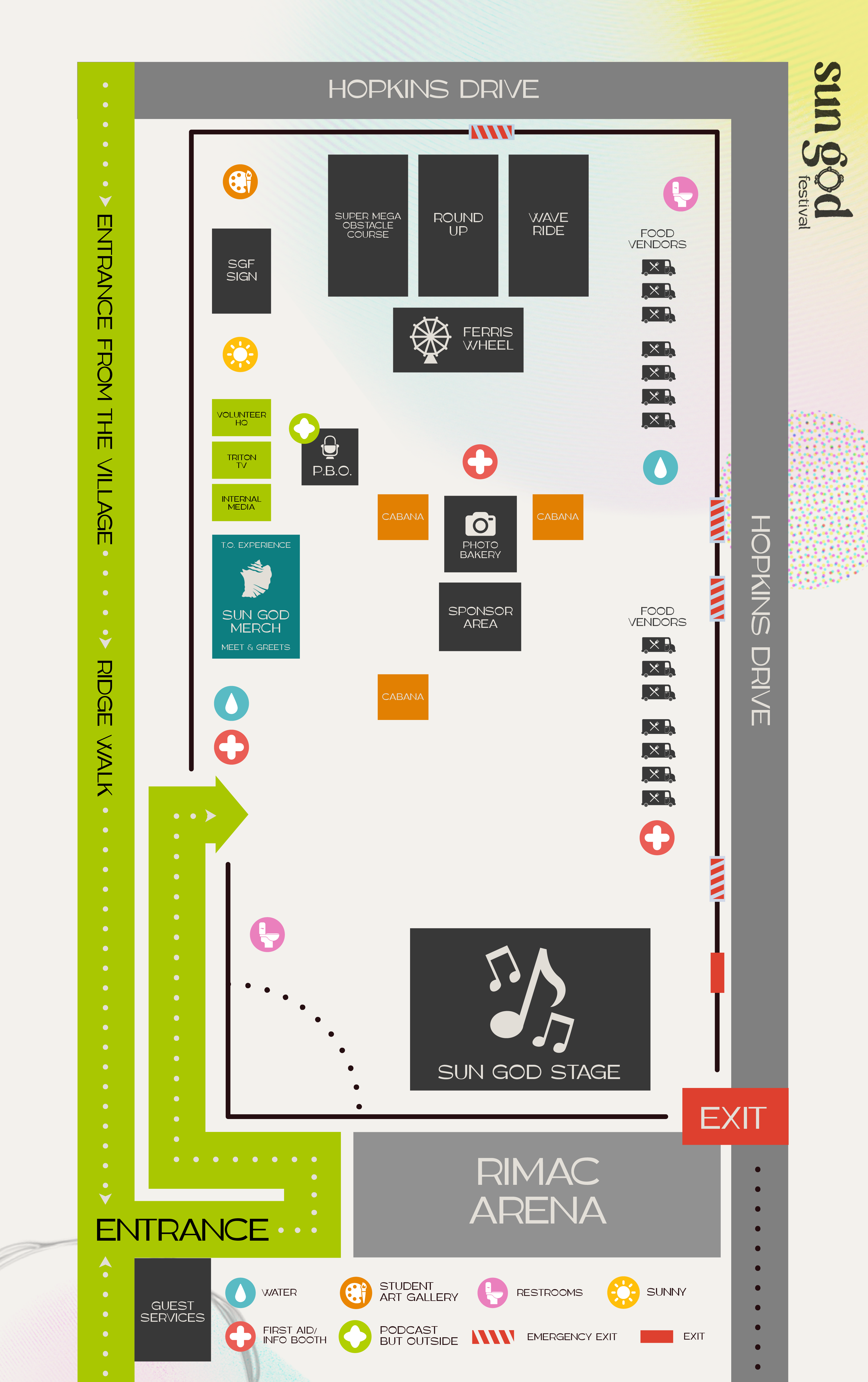 Venue map